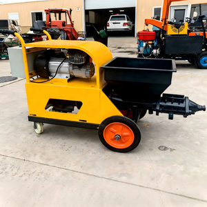 Máquina <span class=keywords><strong>de</strong></span> Pulverización <span class=keywords><strong>de</strong></span> Mortero para Enlucido <span class=keywords><strong>de</strong></span> Cemento y Concreto, Eléctrica, Totalmente Automática, <span class=keywords><strong>220v</strong></span> 380v, Nueva y en Oferta - Product Image 3