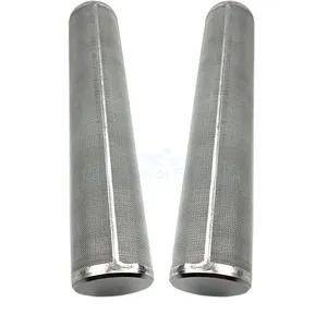 Special-shaped upper end cap M20 interface 15 micron multi-layer metal mesh sintered stainless steel filter element