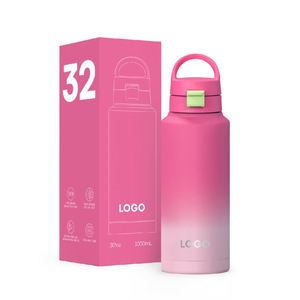Large-capacity Stainless Steel Water <b>Bottle</b> with Lid - Fitness and Exercise Water <b>Bottle</b> - Product Image 5