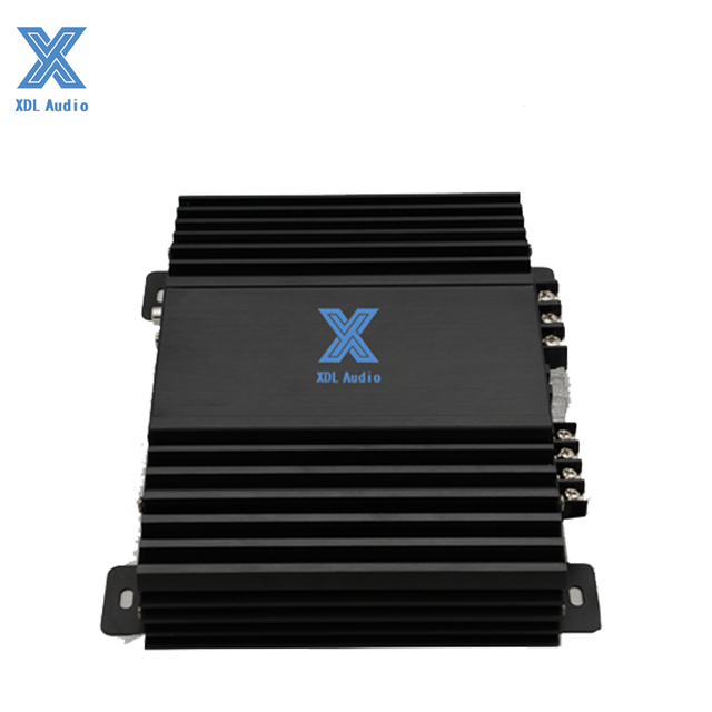 500W Class D 1CH Car Audio System Amplifier 14.4V 1ohm Car Amplifiers with Crossovers and Equalizers Mono Channel