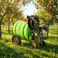 Pulvérisateur à essence manuel 13 CV à eau froide pour serres, arbres fruitiers et rizières