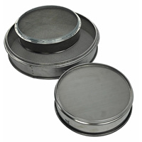 Tamis de laboratoire OEM personnalisé en acier inoxydable 304 pour compost, sable et analyse de particules – Tamis standard pour sols