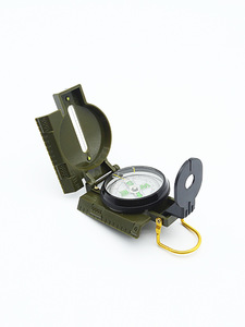 Brújula Lenteica Plegable Portátil de Plástico para Exteriores, Mini Brújula para Senderismo, Campamento, Caza, Supervivencia en la Naturaleza - Product Image 6