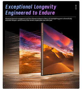 Affichage numérique LCD à écran tactile de grande taille de 75 pouces Totem debout sur pied Mini rétroéclairage dynamique LED pour magasin supermarché - Product Image 3