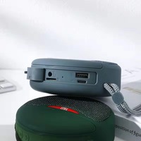 Enceinte Bluetooth portable 2-en-1 avec basses puissantes pour l'extérieur, lecteur MP3/MP4 longue autonomie et écouteurs sans fil TWS