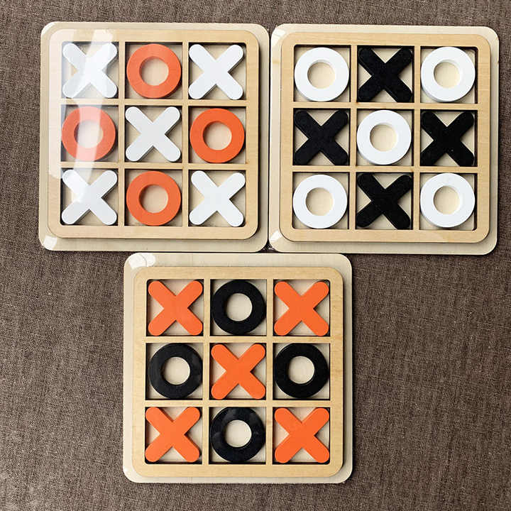Tic Tac Toe Board Game ,Tic Tac Toe Family Game, Classic Board