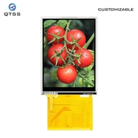 QTSS 2,8 Zoll IPS TFT LCD Display Modul 240x320 ILI9341V MCU mit RTP CTP 450cd/m Helligkeit Werkslieferung