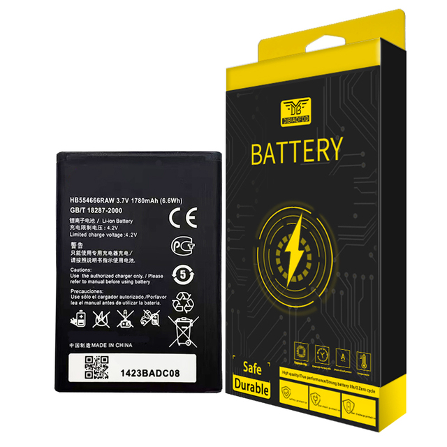 For E5375 HB554666RAW E5330/E5336/E5372/EC5377 3.7V 1780mAh Lithium Ion Rechargeable Battery Replacement for Mobile Phones