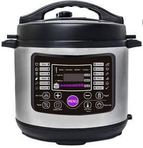 Olla a Presión Eléctrica Inteligente de 6L de Capacidad, Multifuncional, de Aluminio Antiadherente, con Acero Inoxidable, para el Hogar, KC04014 - Product Image 3