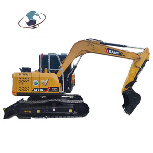 ขายดีสำหรับ Sany รถขุดขนาดเล็ก7ton SY75ที่มีส่วนประกอบหลักตีนตะขาบปั๊มเครื่องยนต์เคลื่อนที่เกียร์ PLC-มีในสต็อก! - Product Image 1