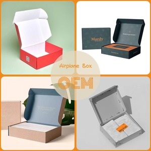 Wholesale Paper Jewelry Box Reasonable Price Paper Watch Box Gift Airplane Box Corrugated Paper Mailer Box Custom - Product Image 2
