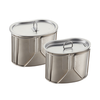Gourde et bouteille de camping en aluminium léger de 0,7 L sablée pour l'extérieur, portable, vente en gros
