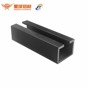 <span class=keywords><strong>Corniche</strong></span> en aluminium noir et blanc Style de conception simple <span class=keywords><strong>Plafond</strong></span> et boîte cachée murale <span class=keywords><strong>Rideau</strong></span> Pelmet Matériau métallique - Product Image 5