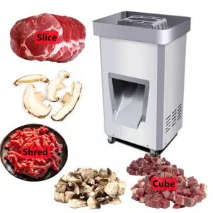 Highly productive meat slice packing for plant butcher equipment meat slicer deli slicer cooked meat slicing machine