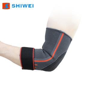 Protector de codo tejido Shiwei con soporte de compresión para baloncesto, deportes al aire libre, equipo de protección unisex - Product Image 2