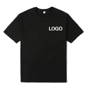 15% OFF Wholesale Men Designer Logo Dry Manufacturer Fit Blank 100% Cotton Tee Custom Printing Plain Tshirts T Shirt