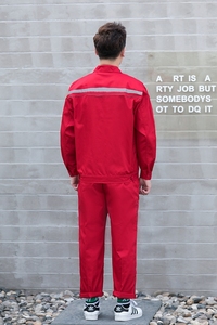 بدلة عمال ملابس عمل ملابس عمل ملابس عمل معاطف ميكانيكية ملابس عمل جاكيت بنطلون بناء سلامة زي عمل بدلة - Product Image 6