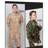 Veste et pantalon tactiques, uniforme de chasse camouflage ACU, ensemble 2 pièces, tenue camouflage