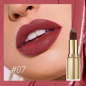 Private Label Matte Lipstick Vegan Waterproof Long Lasting 24H Hydrating Moisturizing Lipstick Wholesale Clean Beauty <strong>Cosmetics</strong> - Product Image 2