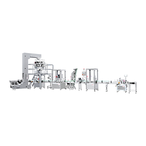 중국 공급 업체 자동 캔 병 무게 사탕 과립 커피 곡물 견과류 충전 포장 기계 - Product Image 3