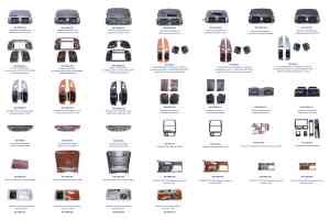 Lưới thông gió điều hòa trung tâm, ốp trang trí bảng điều khiển trung tâm, cửa gió điều hòa, cửa gió sưởi, phụ kiện nội thất xe hơi Toyota RAV4 - Product Image 6