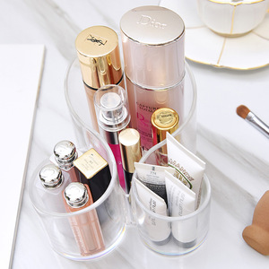 Boîte de rangement cosmétique PS 4 en 1, organisateur de rouges à lèvres avec grande capacité pour le rangement et la présentation du maquillage - Product Image 1