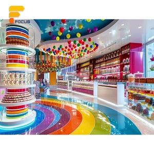 Proyecto de Comercio Minorista Sostenible, Unidad de Exhibición de MDF, Exhibidor de <span class=keywords><strong>Confitería</strong></span> para Vendedores - Product Image 2