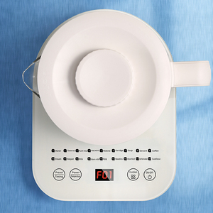 Pentola digitale intelligente per la salute da 1,5 litri in vetro borosilicato alto bollitore elettrico per tenere in caldo <span class=keywords><strong>teiera</strong></span> <span class=keywords><strong>con</strong></span> <span class=keywords><strong>infusore</strong></span> per il tè - Product Image 3
