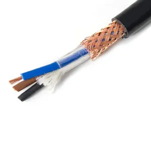 Oxygen-Free Copper RVVP PVC Insulated Sheathed Shielded Flexible Cable with Screen and PVC Jacket from Chinese Manufacturers