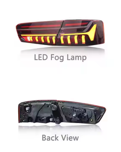 Feux arrière LED JH pour <span class=keywords><strong>Audi</strong></span> <span class=keywords><strong>A6</strong></span> C7 2016 2017 2018 Plug-and-Play, feux de freinage transparents, état neuf, 12V - Product Image 5