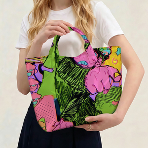 Sac fourre-tout en PVC Mob <span class=keywords><strong>Psycho</strong></span> 100, sac transparent imperméable, sac de plage, pochette fourre-tout, sacs à main avec nœud, sac de rangement - Product Image 6