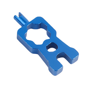 Dr. Herramienta gigante cuatro en uno con boquilla de aire, llave de válvula multifuncional de aleación de aluminio para reparación de neumáticos de bicicleta - Product Image 1