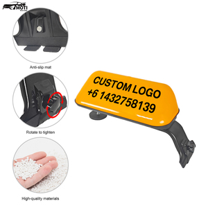 Insegna Magnetica per Tetto Auto Installazione Rapida in Plastica PP per Servizio di Consegna Pizza Taxi Istruttore di Guida Uso Commerciale - Product Image 3