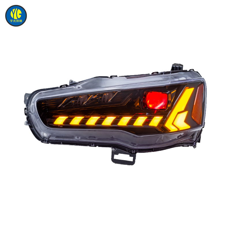 mitsubishi lancer evo 7 ct9a front lights