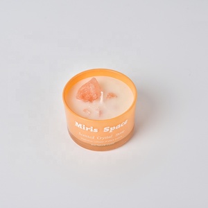 Mini bougies d'aromathérapie parfumées biologiques sans fumée avec logo personnalisé en verre cristal à <span class=keywords><strong>prix</strong></span> compétitif style chaud - Product Image 4