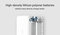 Redmi Powerbank Elektrik 20000mAh Pengisian Cepat Nirkabel OVP 5V/2A untuk untuk untuk untuk