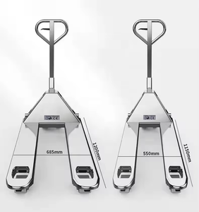 Precio partes todo terreno hidráulico de acero inoxidable mano transpaleta elevadora - Product Image 2