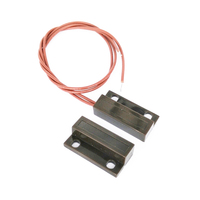 Commande en gros de capteurs de contact magnétique pour porte à montage en surface, matériau ABS, échantillon gratuit, MOQ 100 pièces pour la maison intelligente, alarme anti-intrusion