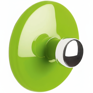 Spirella Bowl Collection, Adhesive <b>Hook</b> 4.0, <b>Chrome</b> ABS, Green - Product Image 2