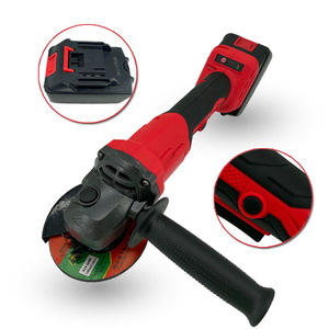 Larix 2v ללא ברק 3-in-1 ערכת כלי כוח גדול כולל זווית גריסה 2 סוללות פלסטיק ישיר - Product Image 1