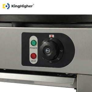 Machine à crêpes électrique professionnelle, modèle simple à poser sur table, antiadhésive, en acier inoxydable, pour crêpes françaises, petit-déjeuner et collations - Product Image 5