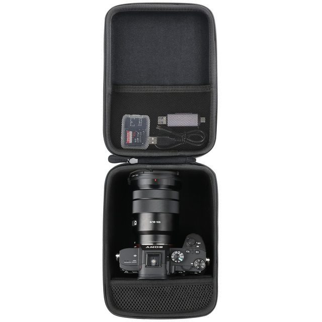 Brilliant Customized EVA Waterproof Hard Camera Case for Sony Alpha 7 IV/ILCE7M3B Portable Zipper Storage with Easy Installation