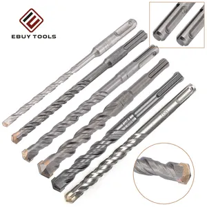 Tungsten Carbide 160mm 4 Flutes Cross Tip SDS Plus Hammer Bohrer Drill Bits Marble Wall Concrete Masonry Brocas Sds Plus