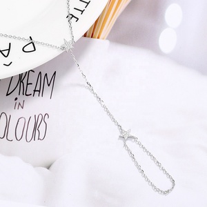 925 Sterling Silver Phong Cách Châu Âu Trang Sức Vòng Đeo Tay Kết Nối Nhẫn Ngón Tay - Product Image 6