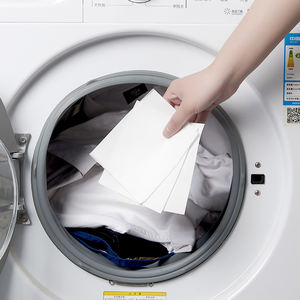 Hojas de lavandería ecológicas con enzimas probióticas Tiras de detergente para eliminar olores - Product Image 4