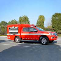 Chine CLW nouveau véhicule d'urgence sauvetage 4x4 commandant pick-up camions de pompiers à vendre