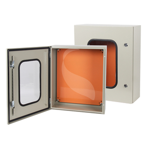 Boîtier métallique <span class=keywords><strong>étanche</strong></span> pour extérieur avec fenêtre transparente, boîte <span class=keywords><strong>de</strong></span> jonction métallique en acier inoxydable, boîte <span class=keywords><strong>de</strong></span> connexion résistante à la pluie - Product Image 5