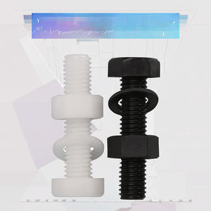 Tornillos y Tuercas de Plástico de Inyección M12 de Cabeza Plana de China con Acabado Liso, Tornillos Hexagonales de Nylon, Fijaciones Rápidas y Seguras - Product Image 3