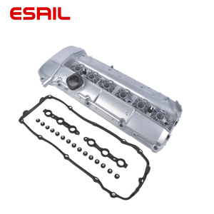 Penutup Katup Camshaft Mesin Aluminium 11127512839 11120030496 7512839 7512840 11127512840 0030496 9070990 2389106 untuk BMW 325i - Product Image 2