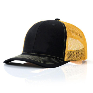 Cổ Điển 112 Phong Cách Trucker Hat Có Thể Điều Chỉnh Trống Đồng Bằng Mũ Bóng Chày Trống Lưới Trucker Cap Cho Nam Giới - Product Image 2
